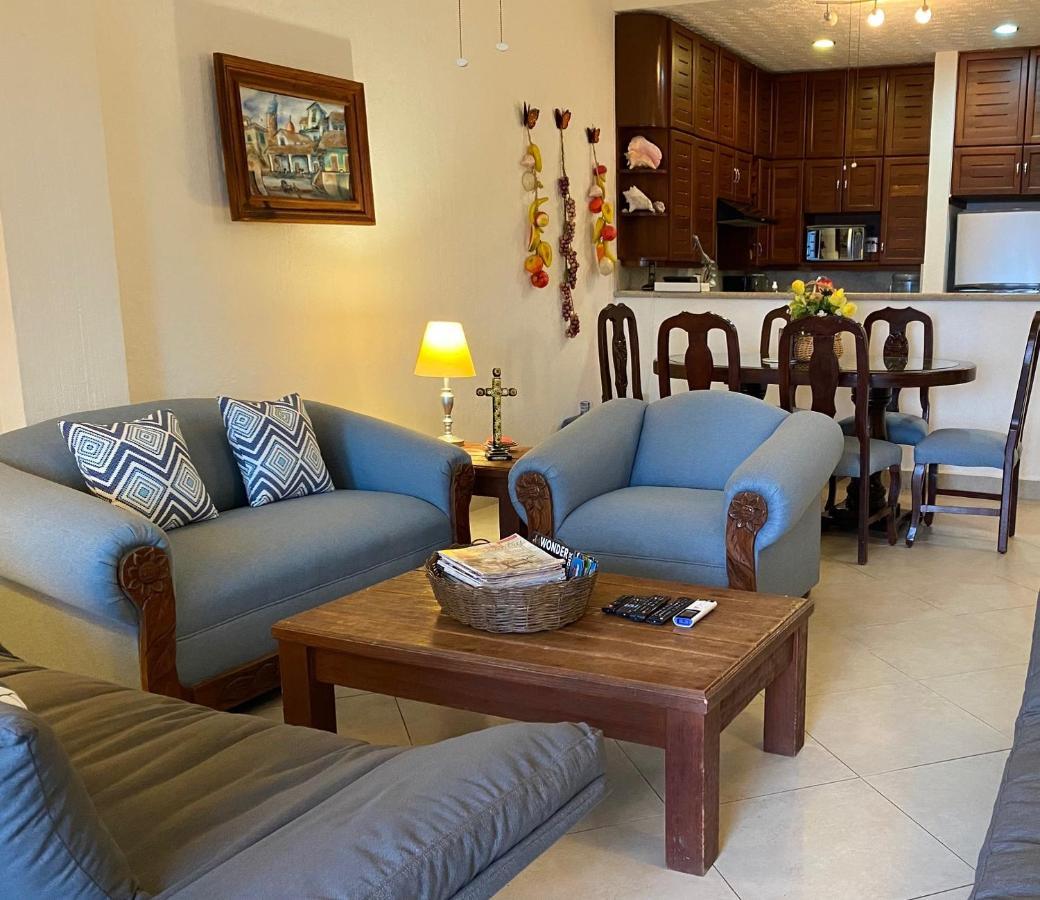Departamento Frente Al Mar Con Dos Recamaras Y Seguridad 24 H A Dos Cuadras De La Quinta Avenida Playa del Carmen Luaran gambar