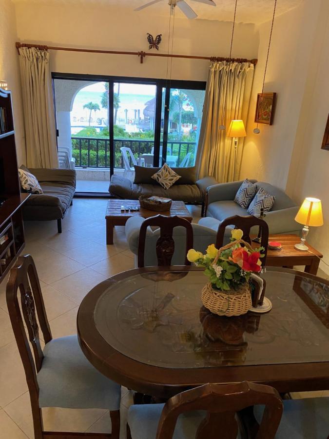 Departamento Frente Al Mar Con Dos Recamaras Y Seguridad 24 H A Dos Cuadras De La Quinta Avenida Playa del Carmen Luaran gambar